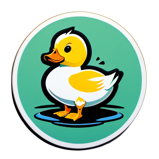 duck strong sticker