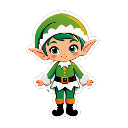 Verlockender Elf sticker