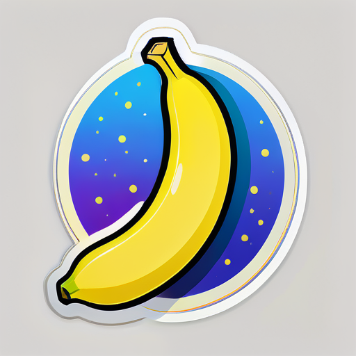 Banana sticker