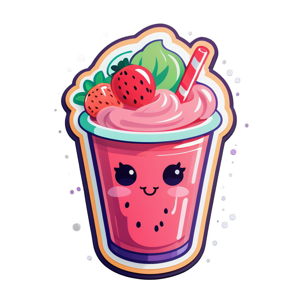 cute Smoothie sticker