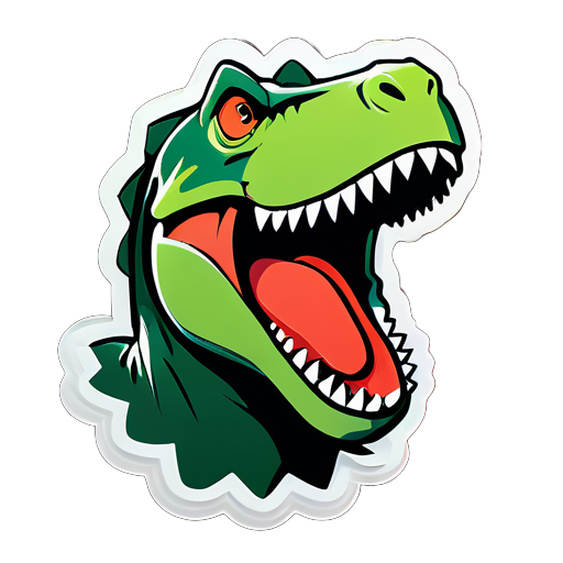 Eminem Dinosaur sticker