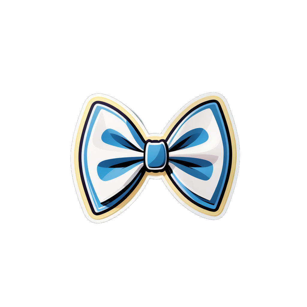 Preppy Bow Tie sticker