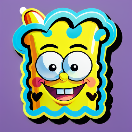 spongebob sticker