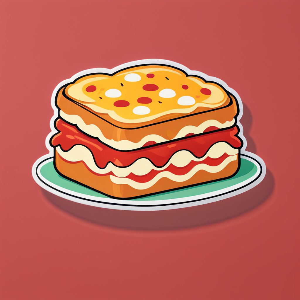 cute Lasagna sticker