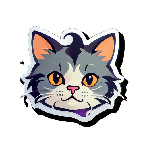 Novo cat sticker