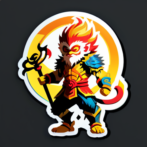 Sun Wukong sticker