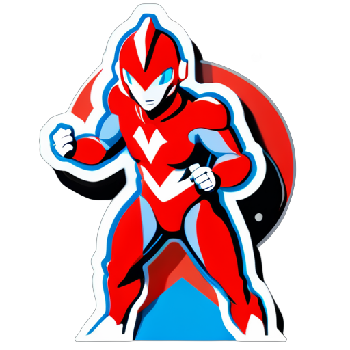 Ultraman sticker