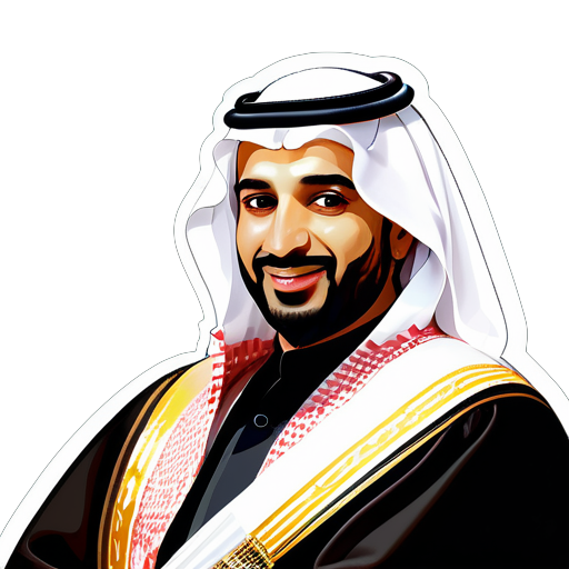 Le prince Mohammed bin Salman bin Abdulaziz Al Saud sticker