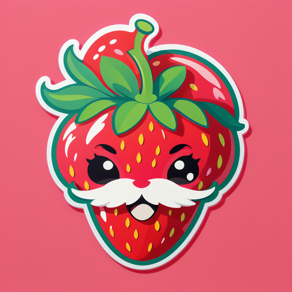 Sassy Strawberry sticker