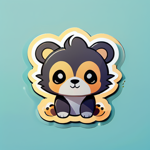 cute animal
 sticker