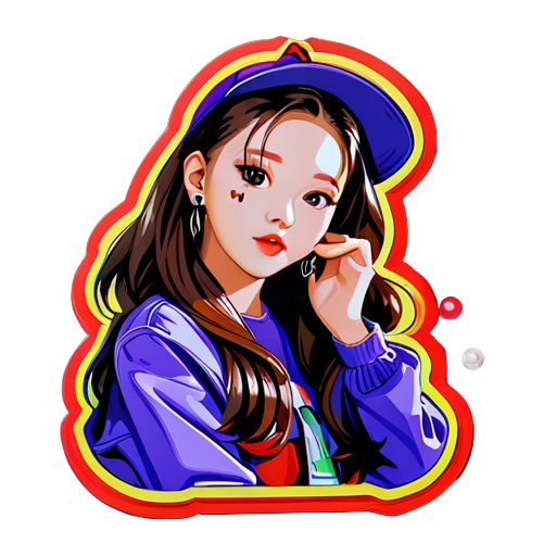 '(G)I-DLE' sticker