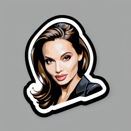 sticker của Angelina Jolie sticker