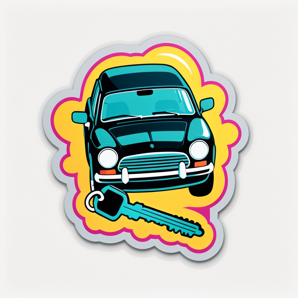 Car Keys sticker