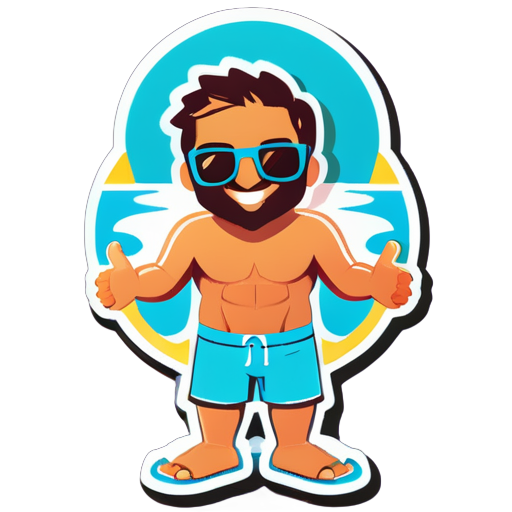 POOL PARTY MATIAS sticker