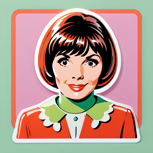 sticker của barbara feldon sticker