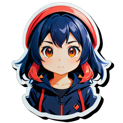 Anime sticker