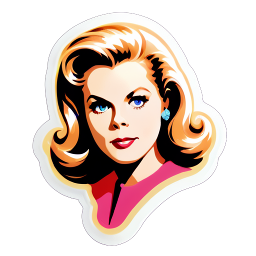 elizabeth montgomery sticker sticker