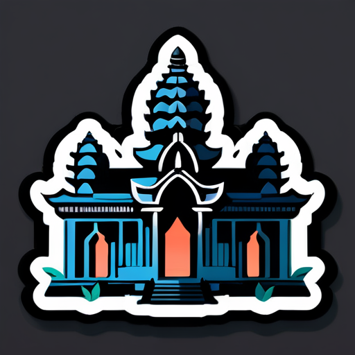 'Create me a Angkor Wat sticker' sticker