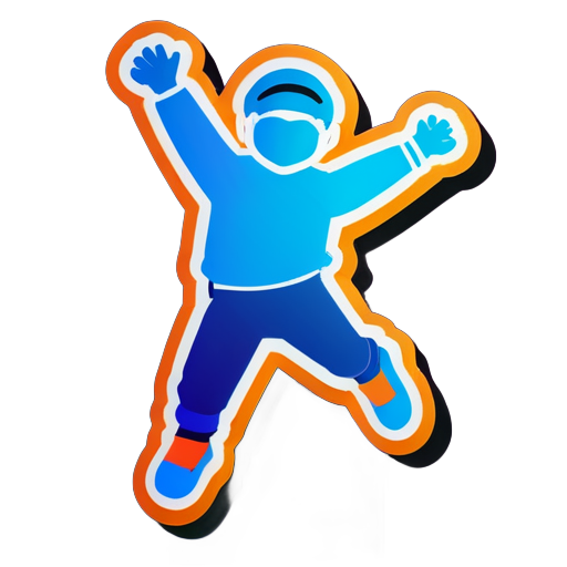 jump sticker