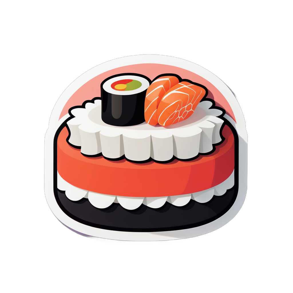 Delicioso Sushi sticker