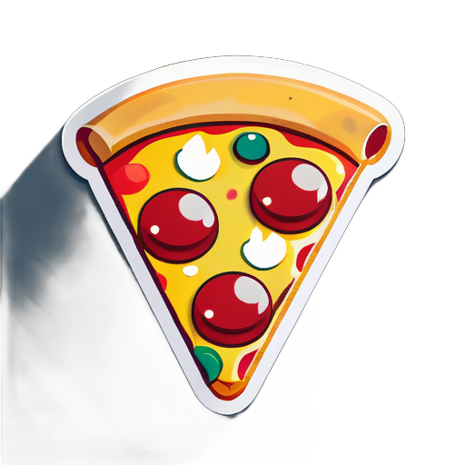 jeu de pizza sticker