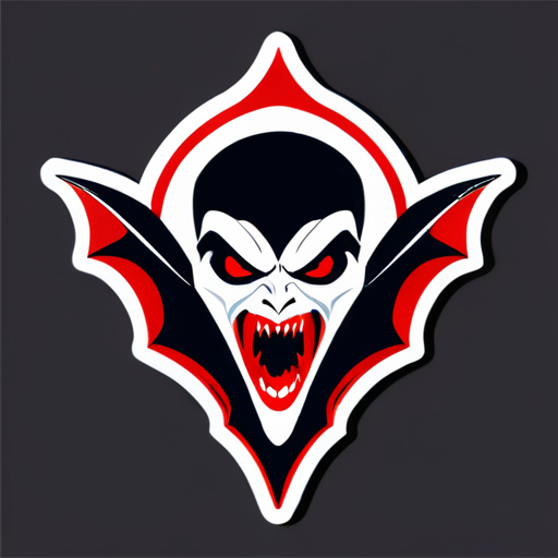 Vampire sticker