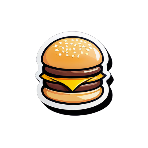 McDonald jeden Tag sticker