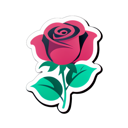 rose sticker