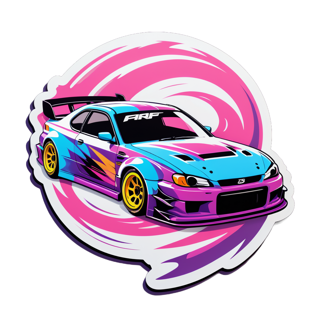 Drift Auto sticker