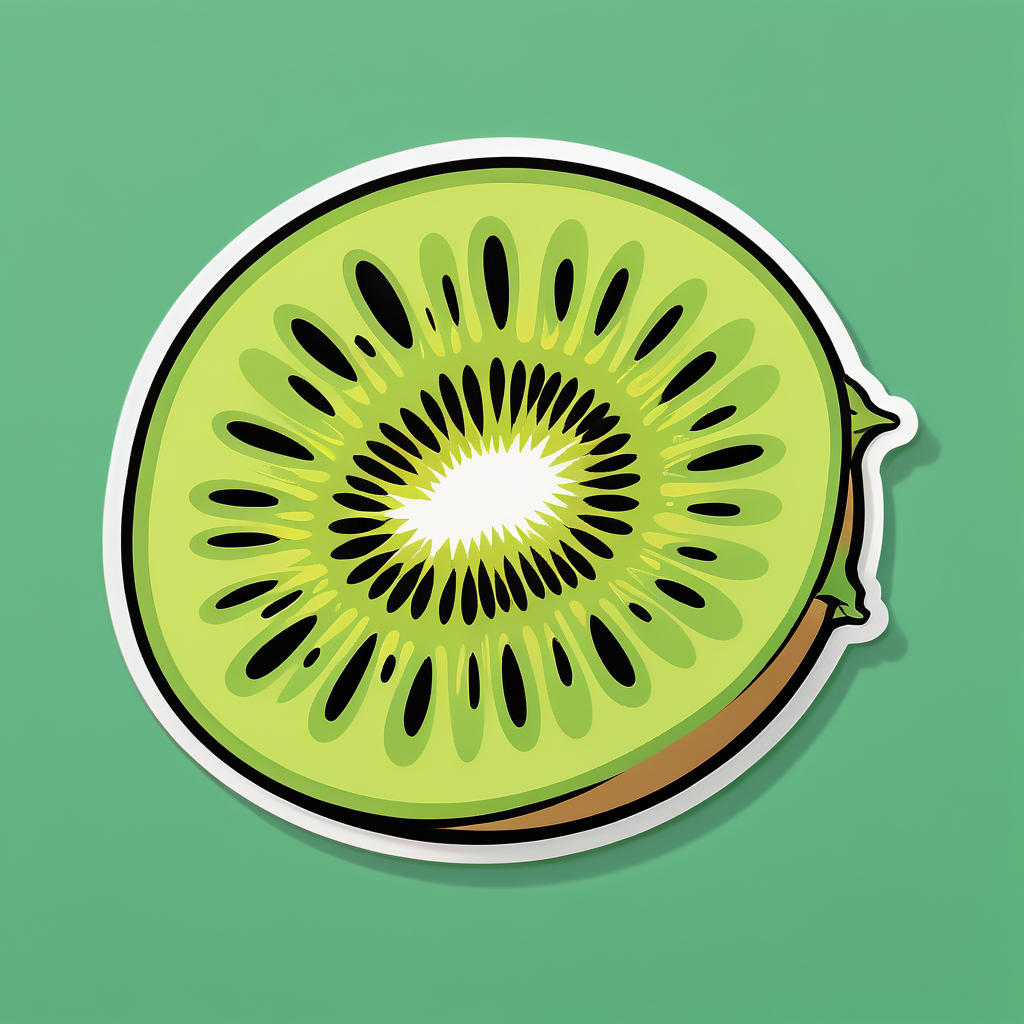 Kiwi frais sticker