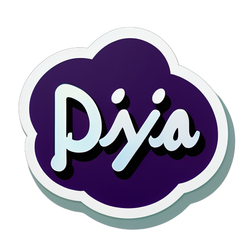 criar um adesivo nome priya sticker