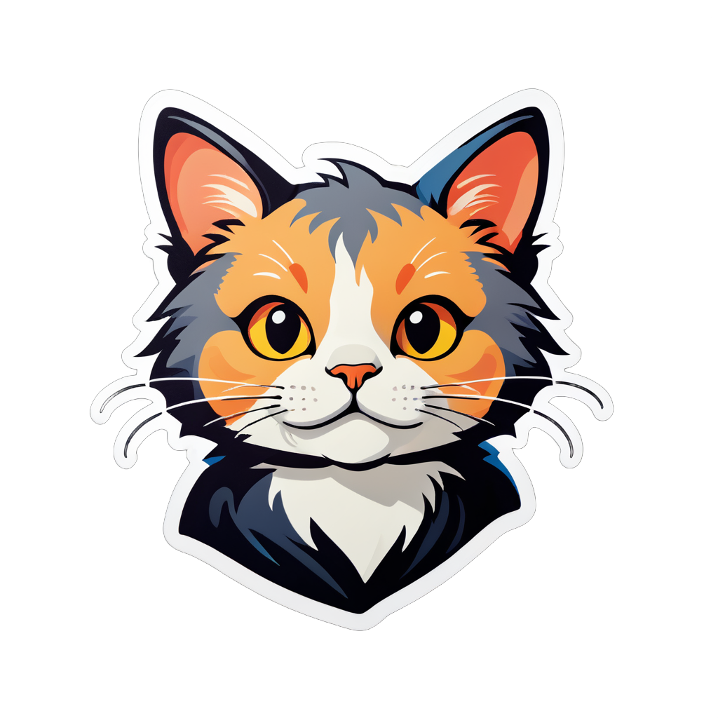 cat sticker