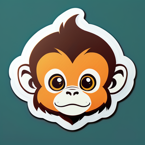 Baby Affe sticker