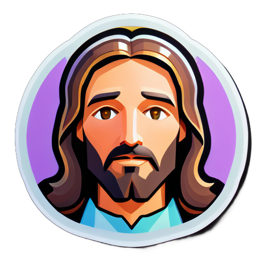 Jesus sticker