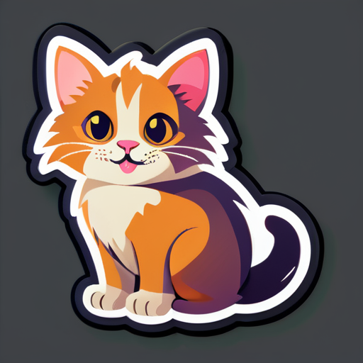 猫 sticker