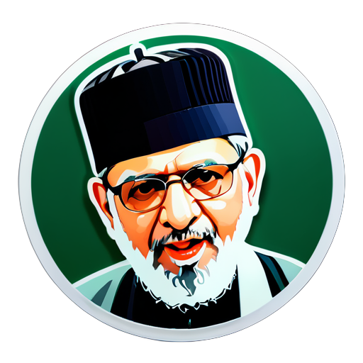 Dr. Tahirul Qadri 在嚴肅的情緒中 sticker