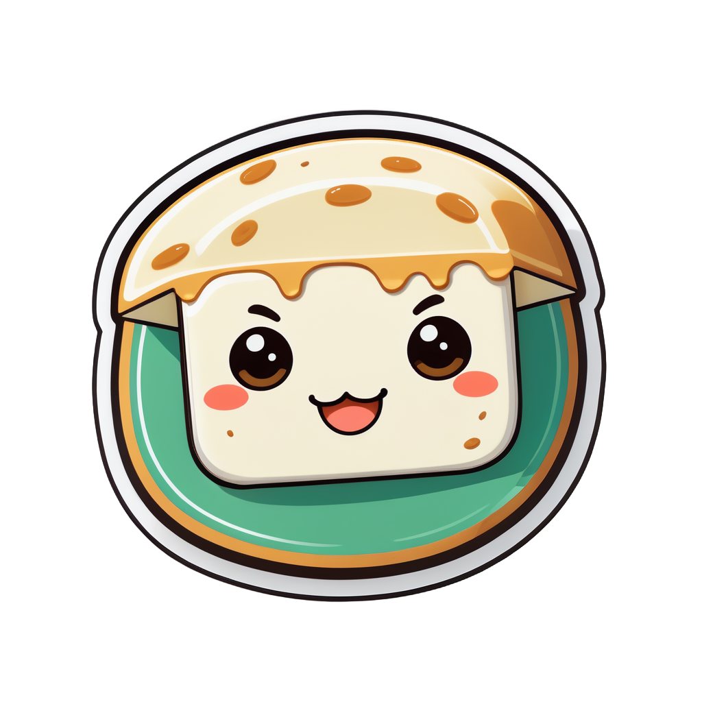 Tofu fofo sticker