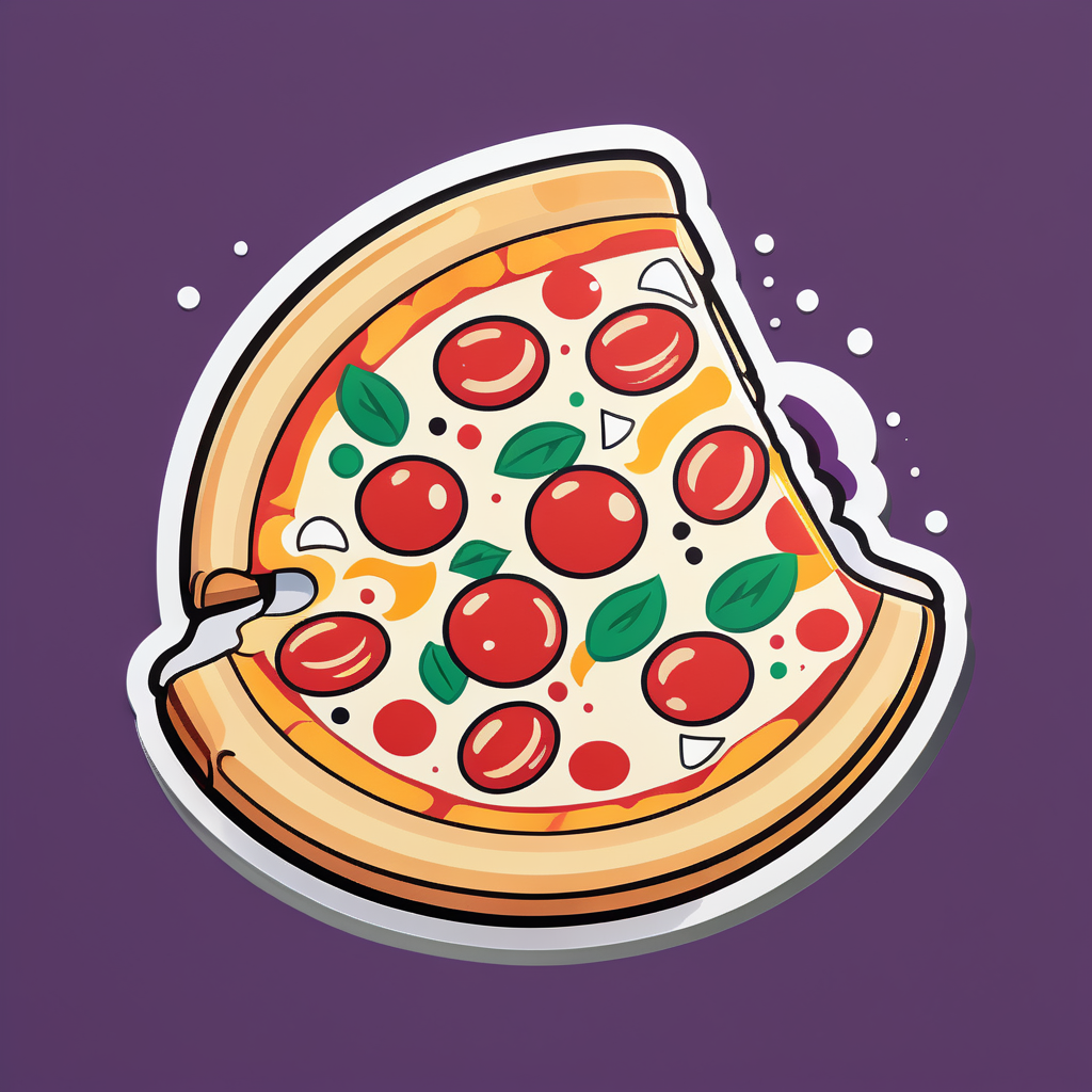 Frische Pizza sticker