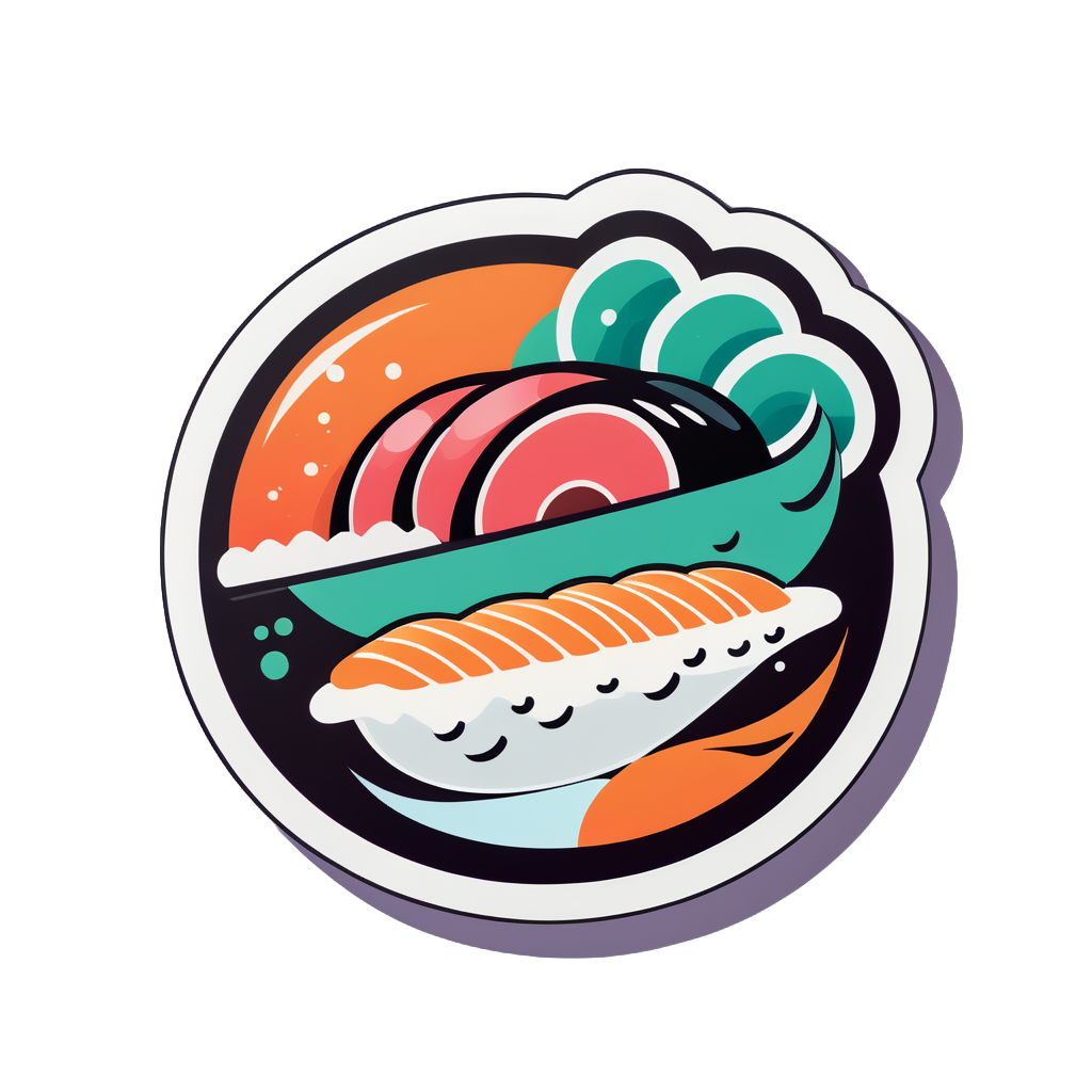 Sushi Fresco sticker