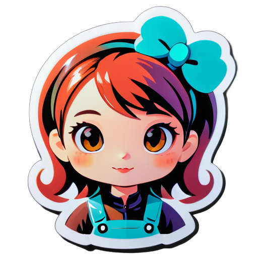 girl sticker