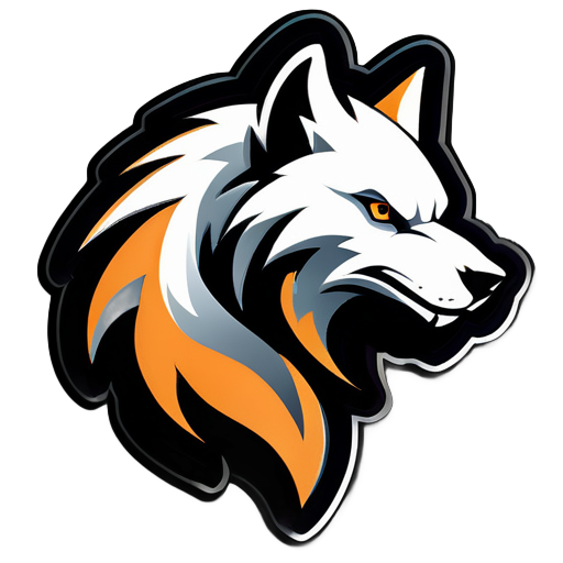 Le logo présente une silhouette stylisée de loup blanc et gris, dégageant force et agilité. Les détails du loup sont mis en valeur avec des ombrages subtils pour ajouter de la profondeur et de la dimension. Le texte "ShadowWolf Gaming" est élégant et moderne, complétant le motif du loup. Il n'y a pas d'éléments d'arrière-plan, permettant de se concentrer uniquement sur le loup. Ce design minimaliste met en avant la puissance et la mystique du sticker