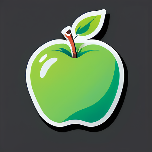 Apple sticker