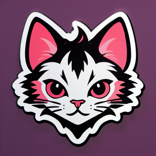 pussy peins sticker