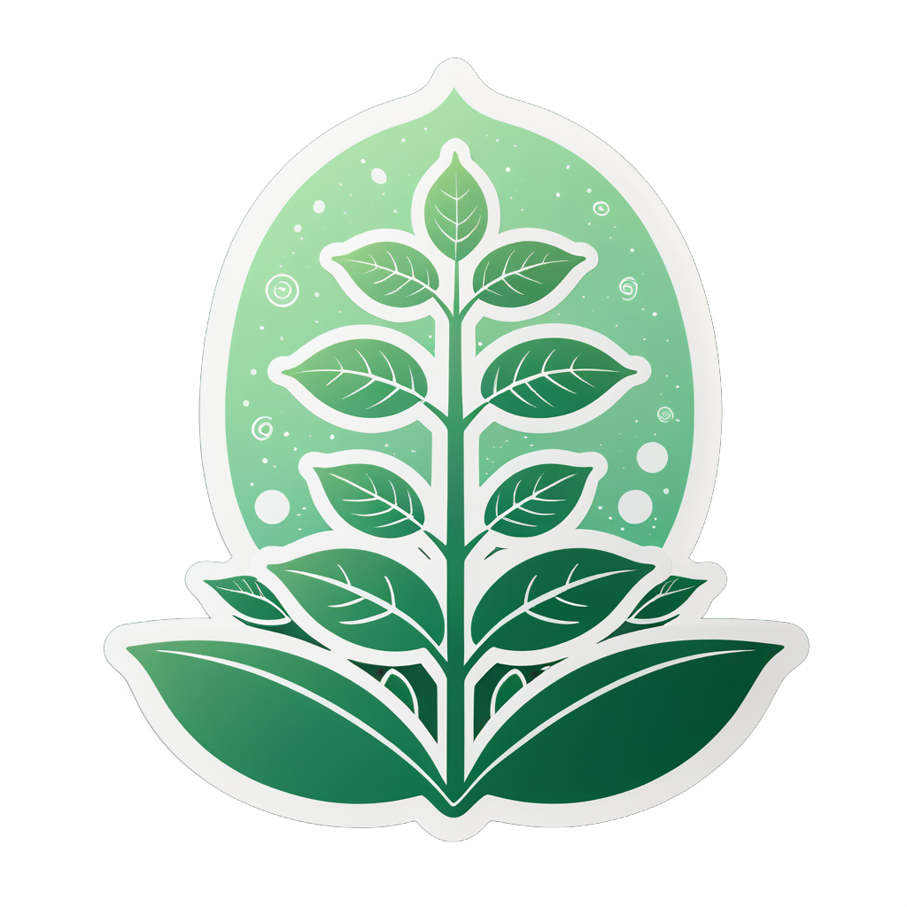 Tranquil Tulsi Tranquility sticker