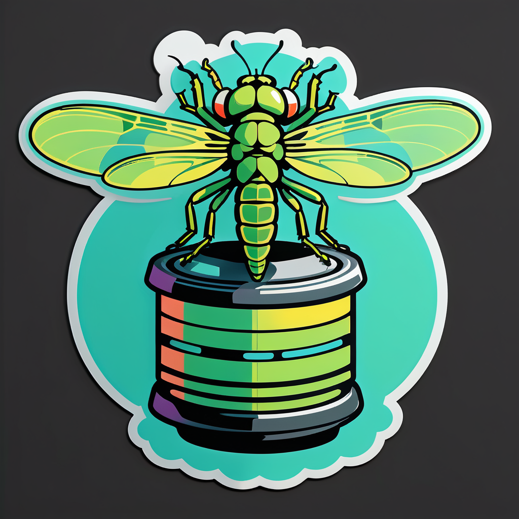 Dub Dragonfly với Mixer sticker