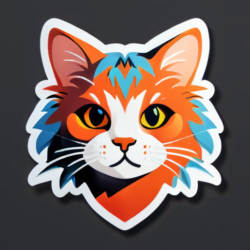 Katze sticker