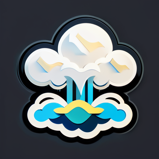 NUBE DE ARROZ sticker