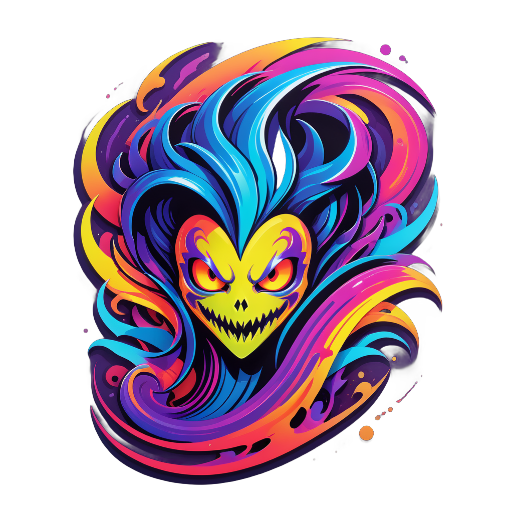 Vibrant Banshee sticker