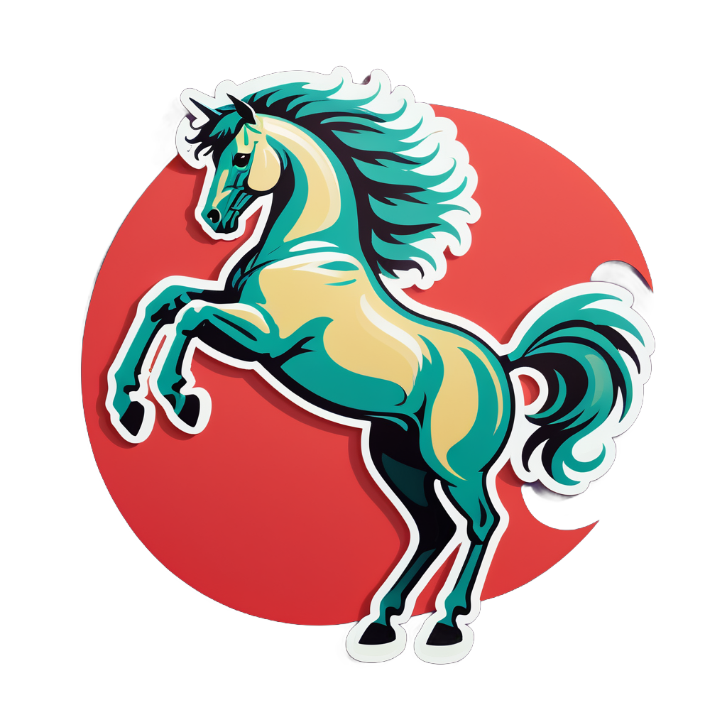 Prancing Horse sticker