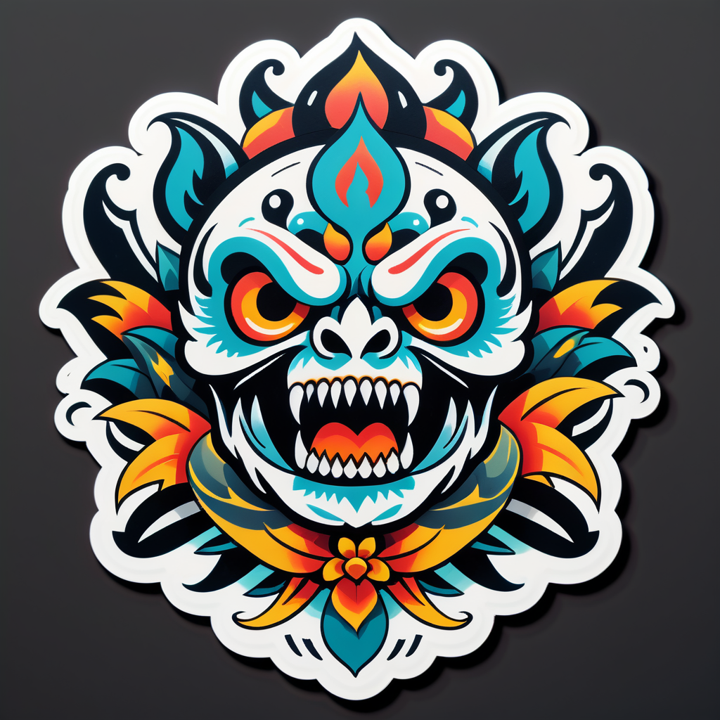 Traditional Tattoo Flash sticker